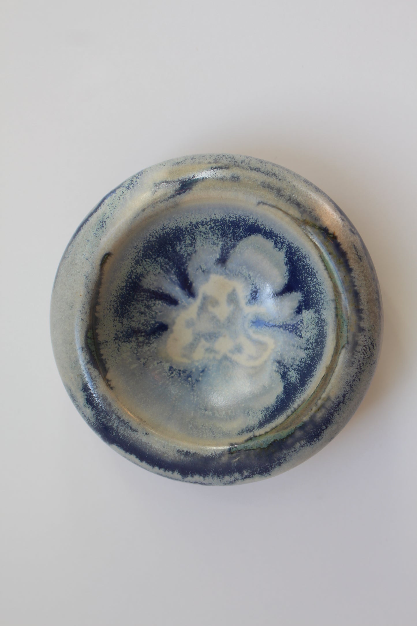 Dark Blue Pinch Bowl