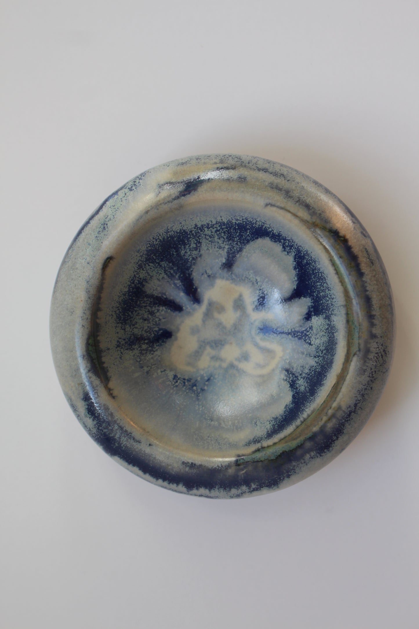 Dark Blue Pinch Bowl