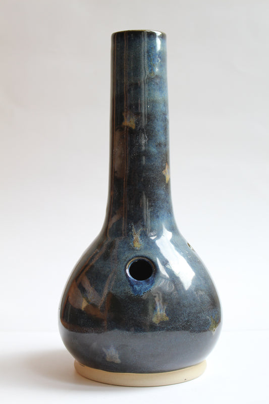 Dark blue/black vase