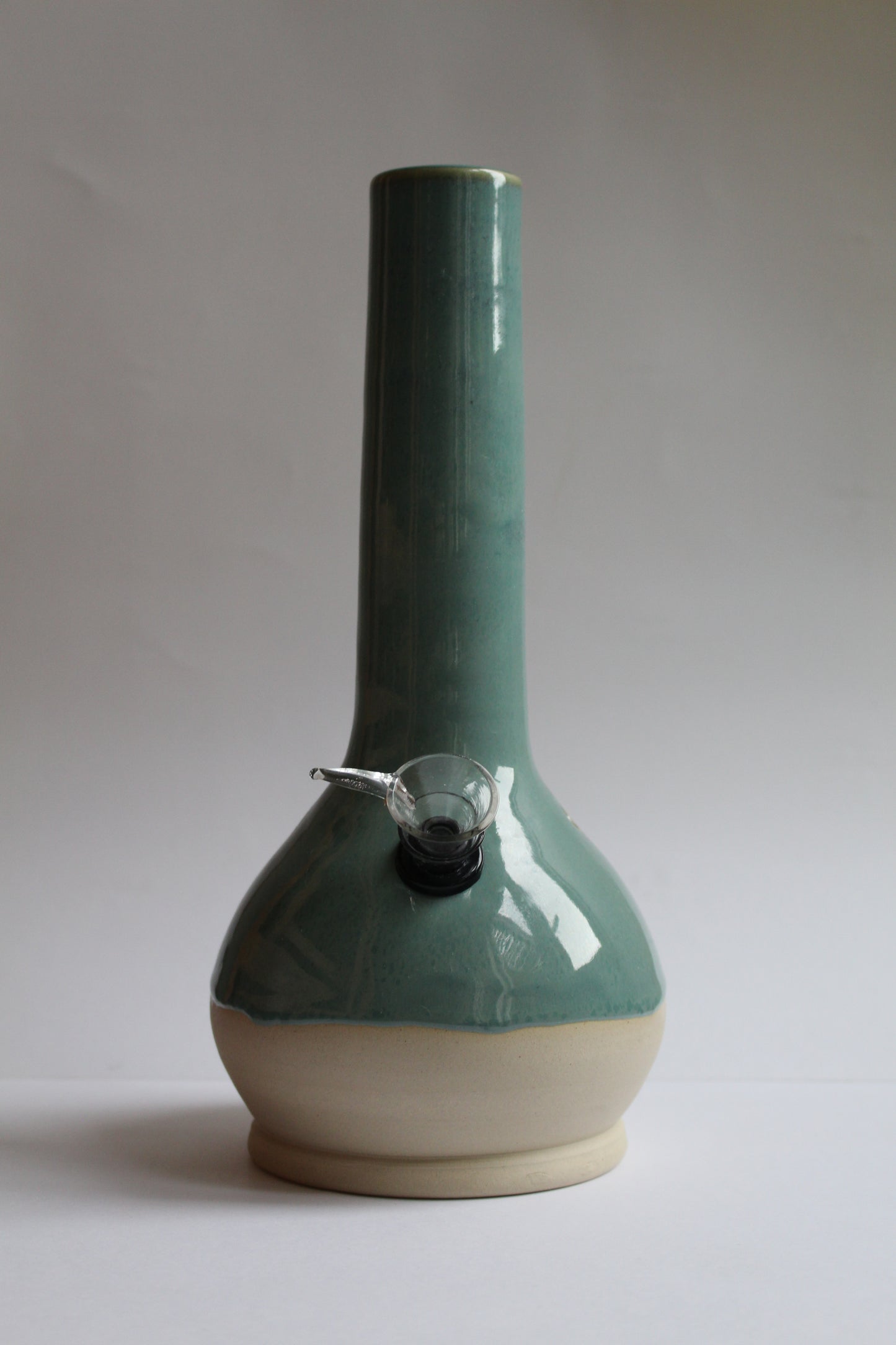 Muddy blue vase