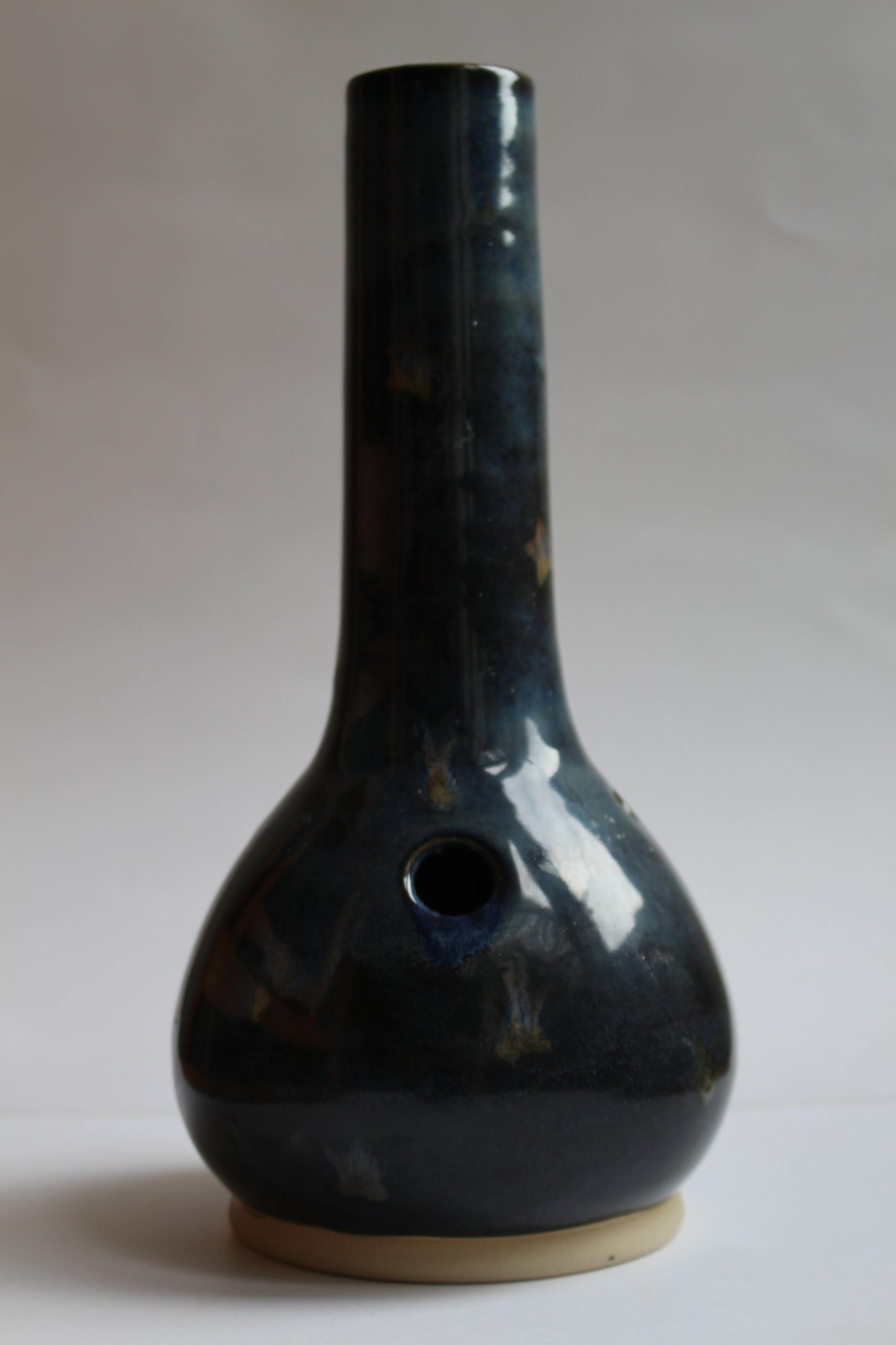 Dark blue/black vase