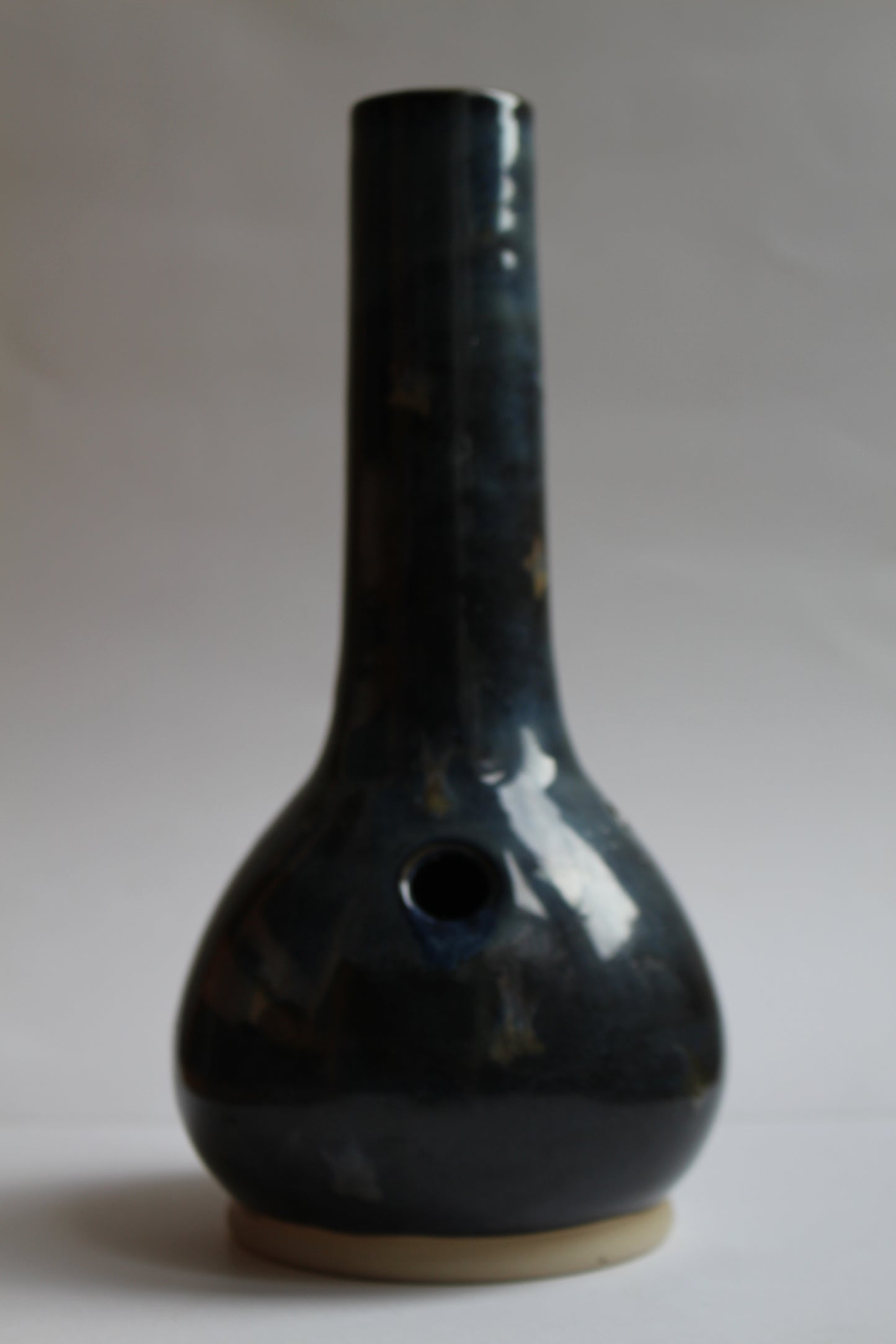 Dark blue/black vase