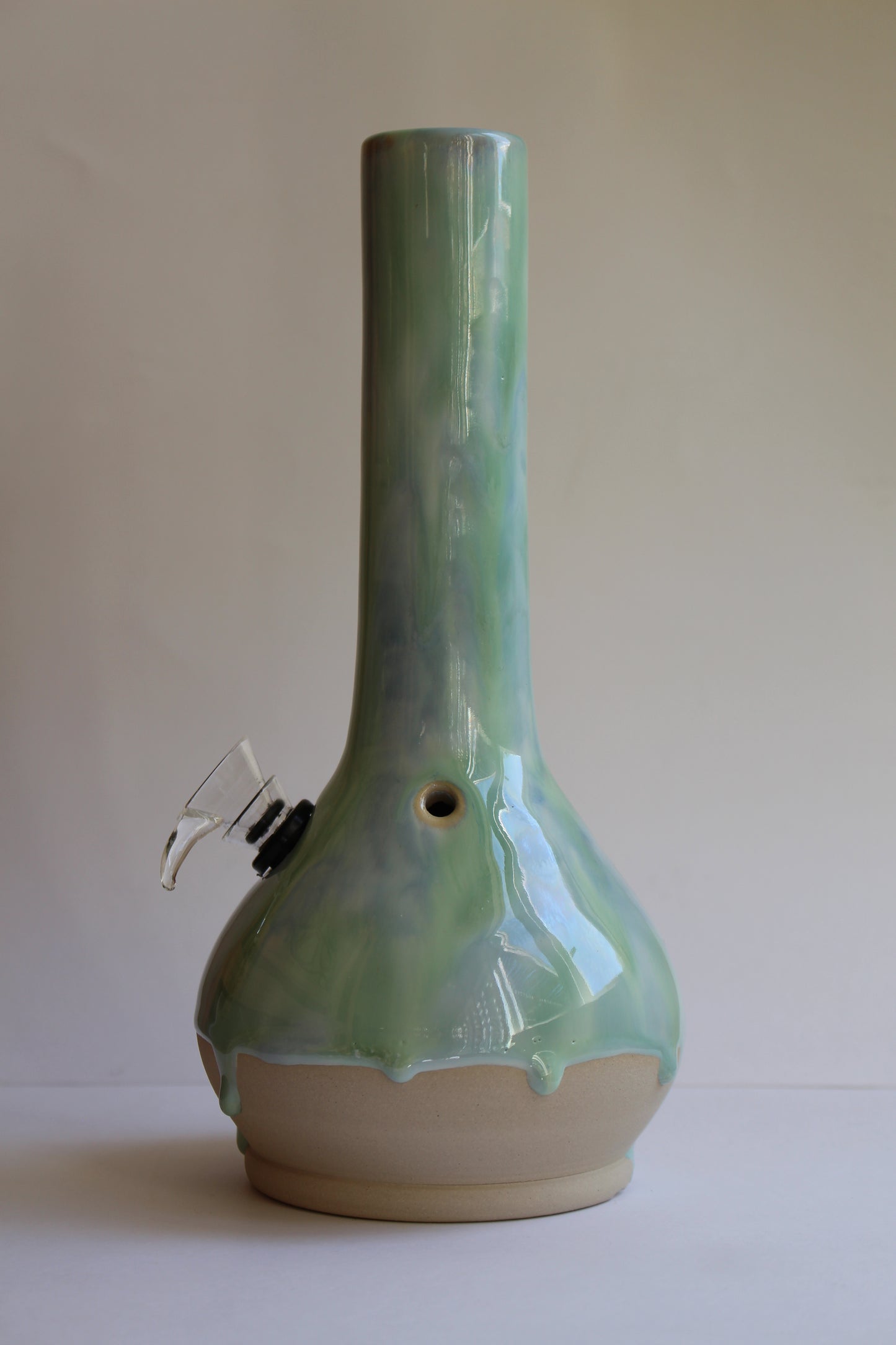 Green/Blue drip vase (second)