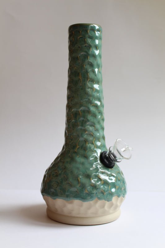 Small light greenish blue vase