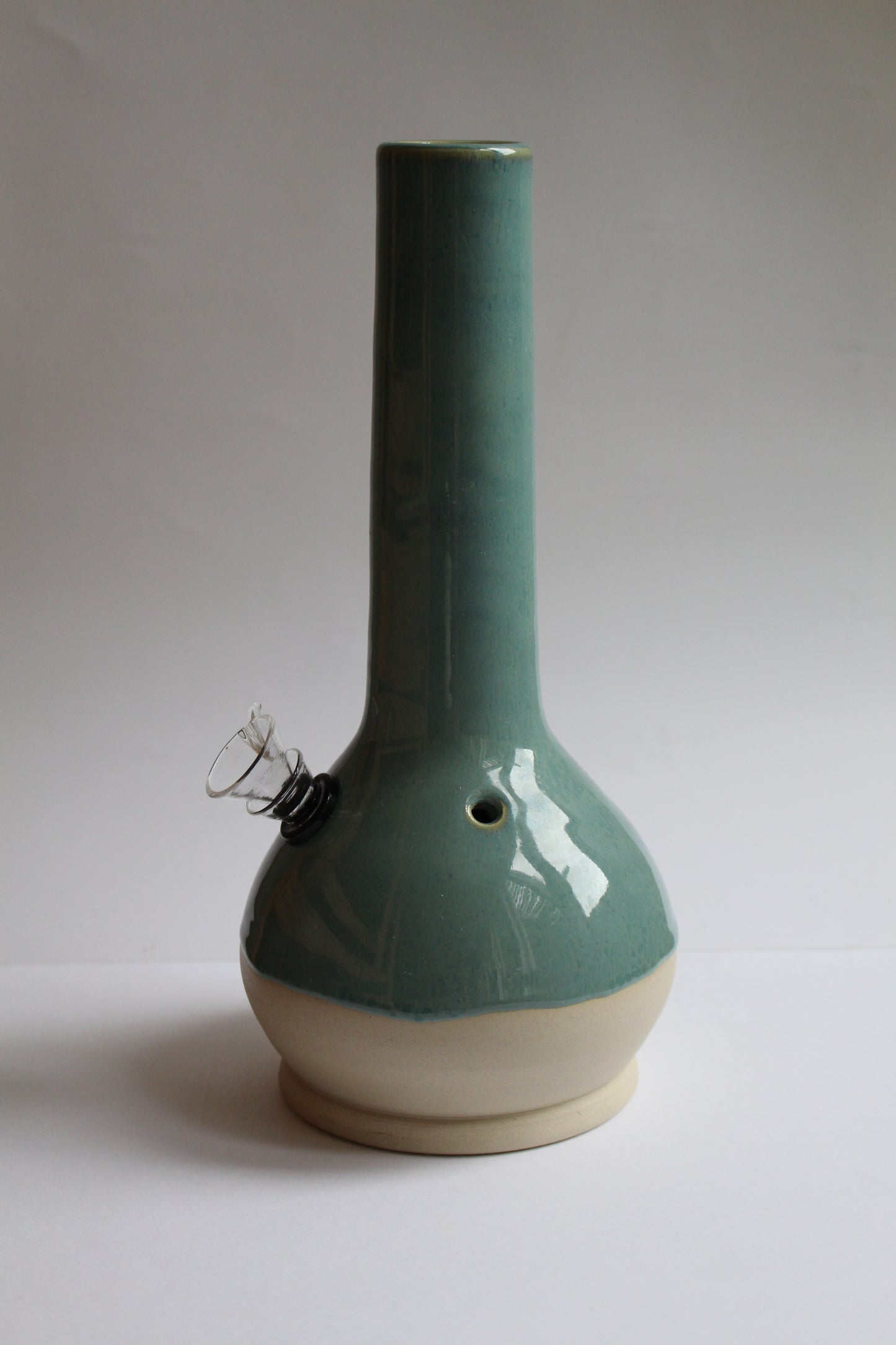 Muddy blue vase