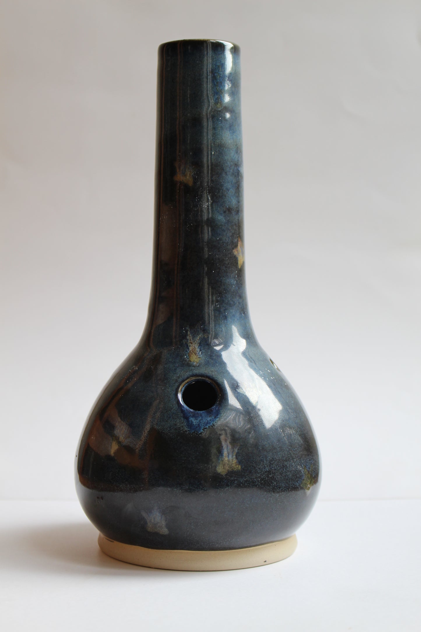 Dark blue/black vase