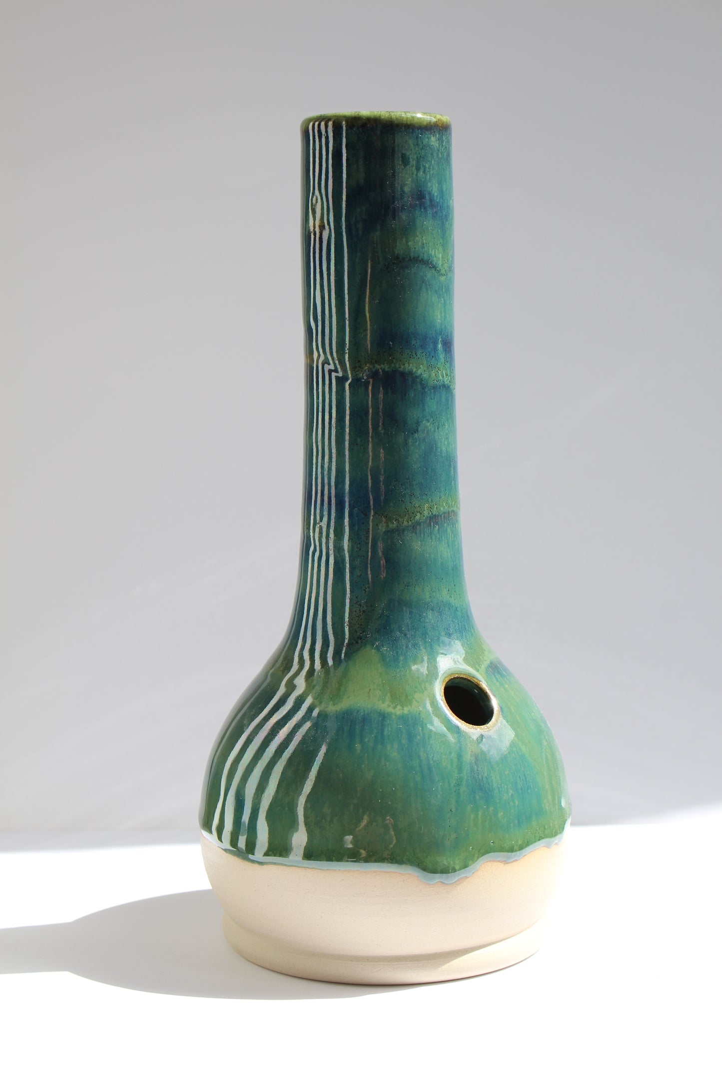 deep green vase